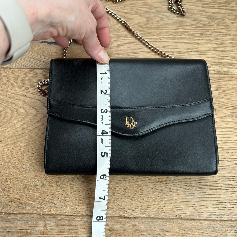 Dior🖤 30 Montaigne Chain leather Vintage Bag - Picture 11 of 11